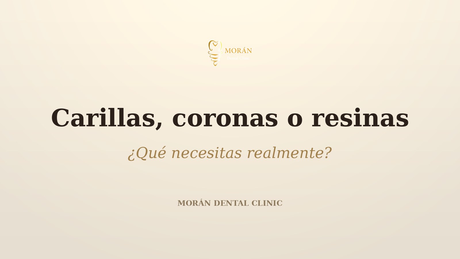 Carillas, coronas o resinas